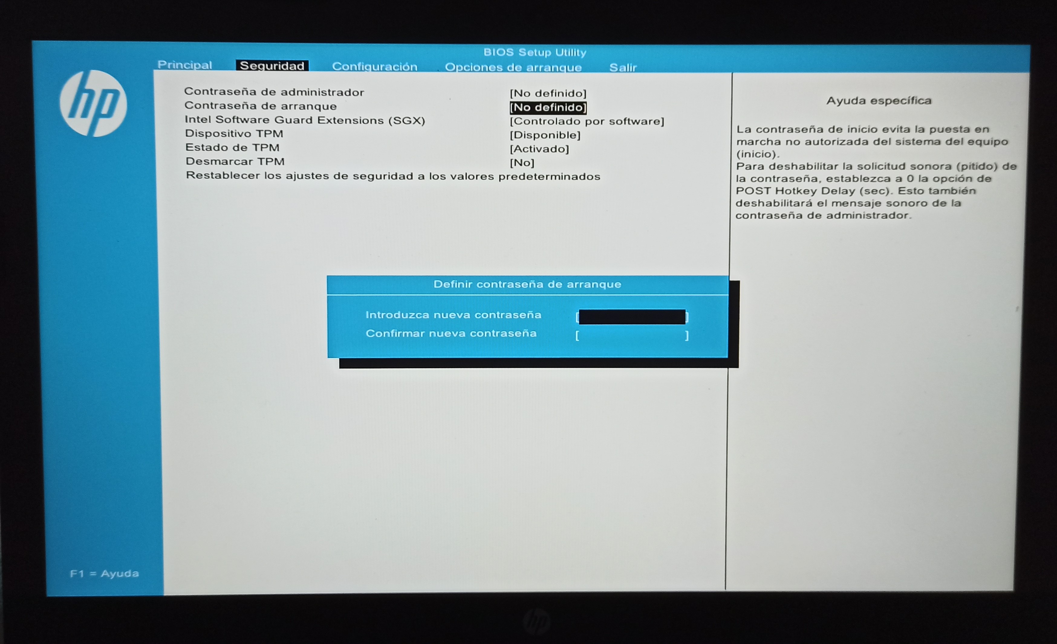 Power On BIOS